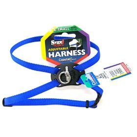 Coastal Pet Size Right Adjustable Nylon Harness - Blue - X-Small (Girth Size 10"-18")