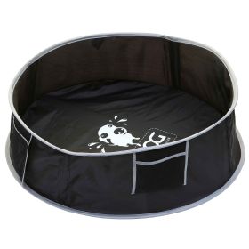 Doog Pop-Up Dog Pool Small Black 25″ x 9″ x 25″