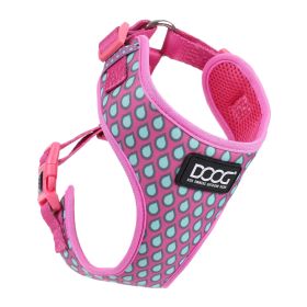 DOOG Neoflex Dog Harness Luna Medium Pink/Blue