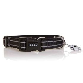 DOOG Neoprene Dog Collar Lassie Small Black