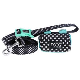 DOOG Walkie Pouch Black/White Polka Dot 3.93" x 2.75" x 1.57"