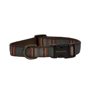 Pendleton Pet Vintage Camp Hiker Collar (Color: Heather Green, size: large)