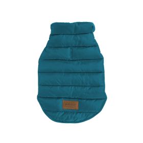 Pendleton Pet Puffer Dog Coat (Color: Pilot Rock Teal, size: X-Small)